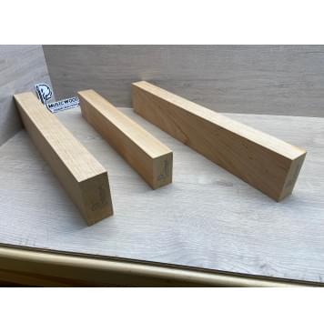 Ольха заготовка корпуса для Тревел гитары Смешанный АА 45.5х(94-77-96)х(530-430-455) мм- из 3х частей, 540 кг/м3-8