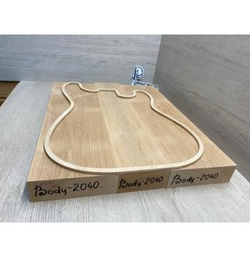 Ольха заготовка корпуса Тангент АА 45.5х(141-97-141)х(475-500-485) мм - из 3х частей, 510 кг/м3 Ольха заготовка корпуса Тангент АА 45.5х(141-97-141)х(475-500-485) мм - из 3х частей, 510 кг/м3-3