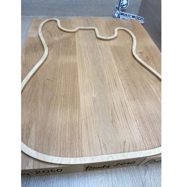 Ольха заготовка корпуса Тангент АА 45.5х(141-97-141)х(475-500-485) мм - из 3х частей, 510 кг/м3 Ольха заготовка корпуса Тангент АА 45.5х(141-97-141)х(475-500-485) мм - из 3х частей, 510 кг/м3-4