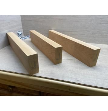 Ольха заготовка корпуса Тангент АА 47х(109-109-109)х(540-485-495) мм - из 3х частей, 540 кг/м3 Ольха заготовка корпуса Тангент АА 47х(109-109-109)х(540-485-495) мм - из 3х частей, 540 кг/м3-4