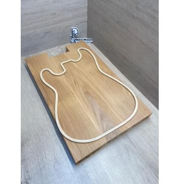 Ольха заготовка корпуса Смешанный АА 43х(112-112-112)х(545-500-550) мм - из 3х частей, 489 кг/м3 Ольха заготовка корпуса Смешанный АА 43х(112-112-112)х(545-500-550) мм - из 3х частей, 489 кг/м3-2