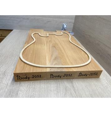 Ольха заготовка корпуса Смешанный АА 43х(112-112-112)х(545-500-550) мм - из 3х частей, 489 кг/м3 Ольха заготовка корпуса Смешанный АА 43х(112-112-112)х(545-500-550) мм - из 3х частей, 489 кг/м3-4