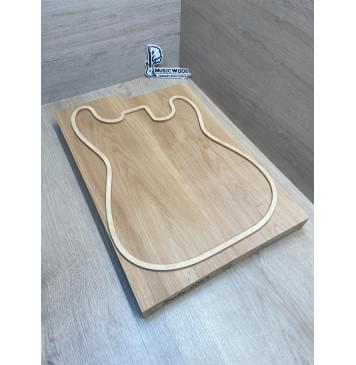 Ольха заготовка корпуса Тангент А 43х173х510-480 мм, 2шт, 536 кг/м3 Ольха заготовка корпуса Тангент А 43х173х510-480 мм, 2шт, 536 кг/м3-1