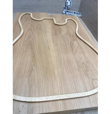 Ольха заготовка корпуса Тангент А 43х173х510-480 мм, 2шт, 536 кг/м3 Ольха заготовка корпуса Тангент А 43х173х510-480 мм, 2шт, 536 кг/м3-3