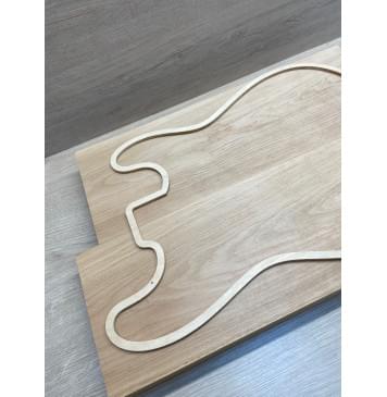 Ольха заготовка корпуса Тангент А 43х173х510-480 мм, 2шт, 536 кг/м3 Ольха заготовка корпуса Тангент А 43х173х510-480 мм, 2шт, 536 кг/м3-4