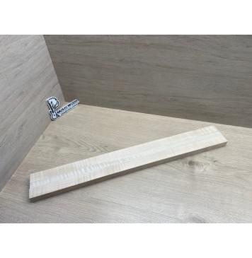 Клён Белый Явор, Волнистый заготовка грифа для безголовой гитары Радиал ААА Волна АА 25.5х(29-17.5-29)х625 мм, из 3х частей-2