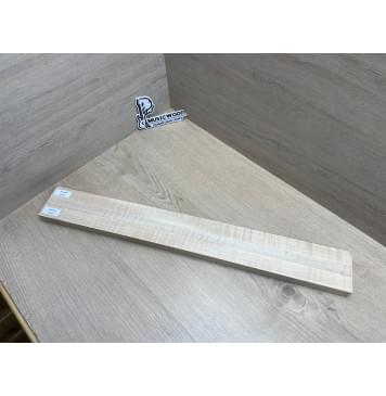 Клён Белый Явор, Волнистый заготовка грифа для безголовой гитары Радиал ААА Волна АА 25.5х(29-17.5-29)х625 мм, из 3х частей-12