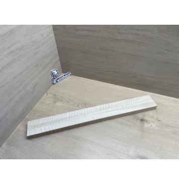 Клён Белый Явор, Волнистый заготовка грифа для безголовой гитары Радиал ААА Волна ААА 25.5х(30-13-30)х612 мм, из 3х частей-2