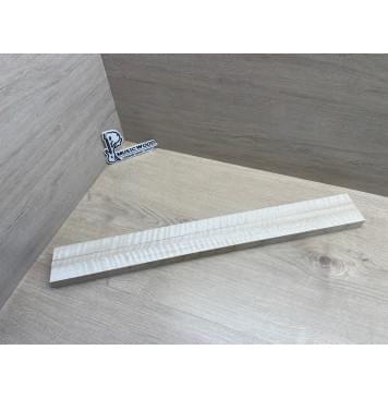 Клён Белый Явор, Волнистый заготовка грифа для безголовой гитары Радиал ААА Волна ААА 25х(28-12.5-28)х615 мм, из 3х частей-2