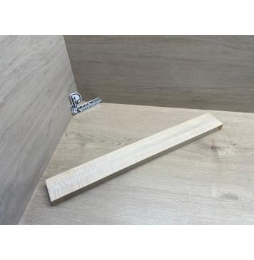 Клён Белый Явор, Волнистый заготовка грифа для безголовой гитары Радиал АА Волна АА 26х(29-13.5-29)х618 мм, из 3х частей-2