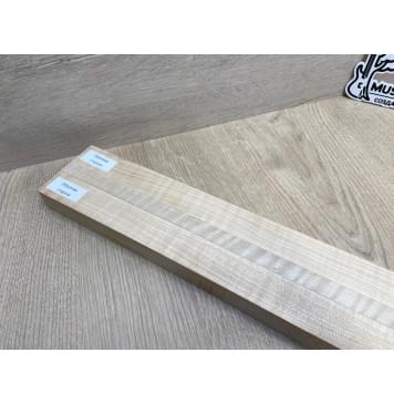 Клён Белый Явор, Волнистый заготовка грифа для безголовой гитары Радиал АА Волна АА 26х(29-13.5-29)х618 мм, из 3х частей-14