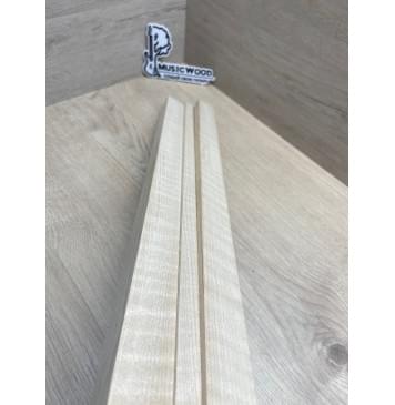 Клён Белый Явор, Волнистый заготовка грифа для безголовой гитары Радиал АА Волна ААА 24.5х(29-13-29)х615 мм, из 3х частей-5