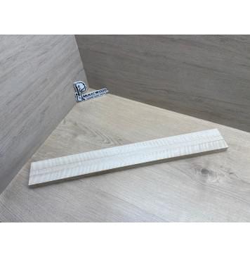 Клён Белый Явор, Волнистый заготовка грифа для безголовой гитары Радиал ААА Волна ААА 25х(29.5-14-29.5)х615 мм, из 3х частей-2