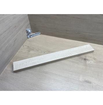 Клён Белый Явор, Волнистый заготовка грифа для безголовой гитары Радиал ААА Волна ААА 26х(27-13-27)х615 мм, из 3х частей-2