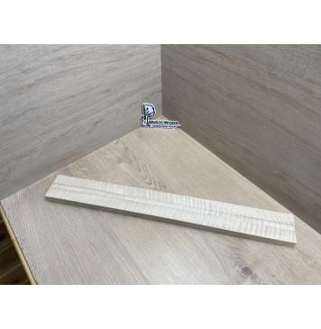 Клён Белый Явор, Волнистый заготовка грифа для безголовой гитары Радиал АА Волна ААА 25х(29-12.5-29)х625 мм, из 3х частей-2