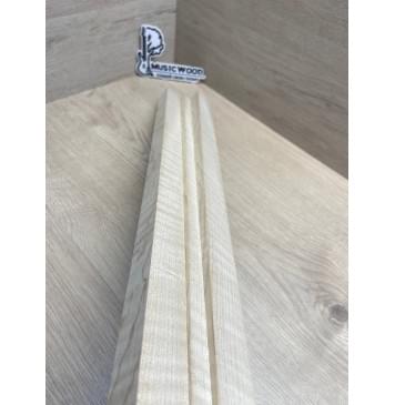 Клён Белый Явор, Волнистый заготовка грифа для безголовой гитары Радиал АА Волна ААА 25х(29-12.5-29)х625 мм, из 3х частей-7