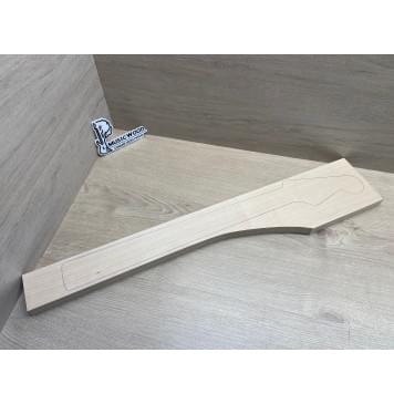 Клён Белый заготовка грифа для электрогитары Радиал А 26х130х725 мм-0
