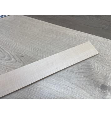 Клён Белый заготовка накладки для электрогитары Радиал А 10х65-59х530 мм-1