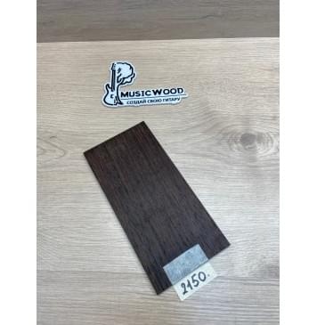 Венге заготовка накладки на головку грифа Радиал АА 4х100х205 мм-3