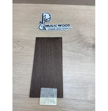 Венге заготовка накладки на головку грифа Радиал АА 4х100х205 мм-1