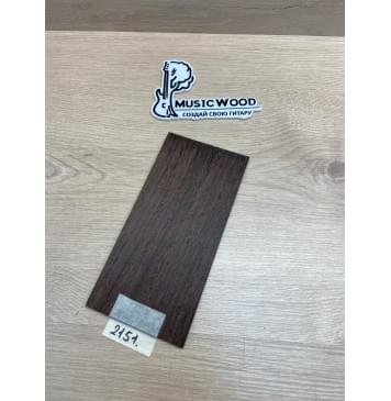 Венге заготовка накладки на головку грифа Радиал АА 4х100х205 мм-3
