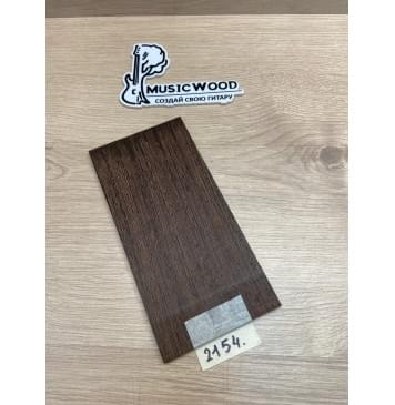 Венге заготовка накладки на головку грифа Радиал АА 4х100х205 мм-3
