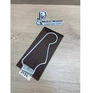 Венге заготовка накладки на головку грифа Радиал АА 4х100х205 мм-0