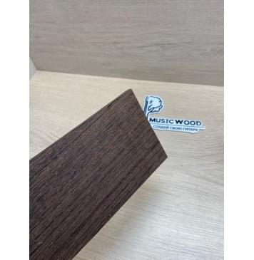 Венге заготовка накладки на головку грифа Радиал АА 4х100х205 мм-2