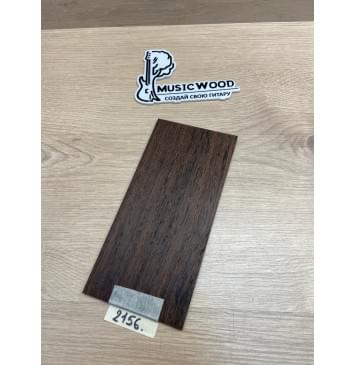 Венге заготовка накладки на головку грифа Радиал АА 4х100х205 мм-3