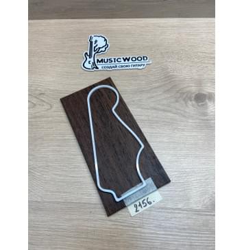 Венге заготовка накладки на головку грифа Радиал АА 4х100х205 мм-0