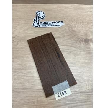 Венге заготовка накладки на головку грифа Радиал АА 4х100х205 мм-3