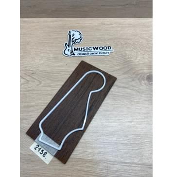 Венге заготовка накладки на головку грифа Радиал АА 4х100х205 мм-0