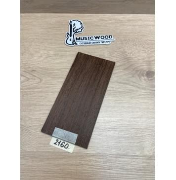 Венге заготовка накладки на головку грифа Радиал АА 4х100х205 мм-3