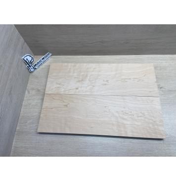 Клён Белый заготовка на топ Смешанный АА 18х163х485 мм - 2 шт. (книжкой)-5