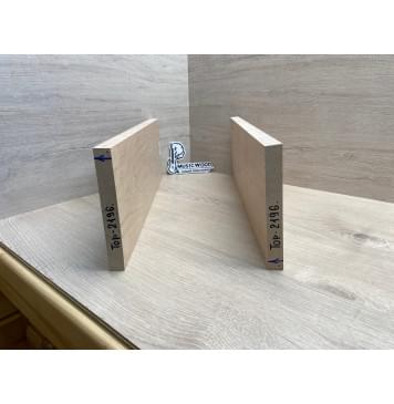 Клён Белый заготовка на топ Тангент ААА 18х162х475 мм - 2 шт. (книжкой)-6