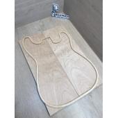 Клён Белый заготовка на топ Смешанный ААА 19х162х460 мм - 2 шт. (книжкой)