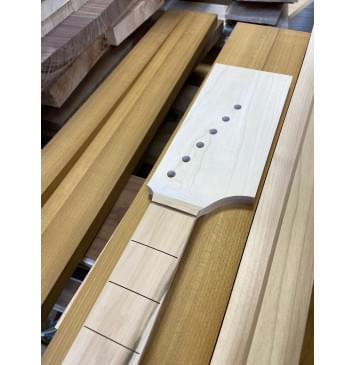 Фрезеровка грифа для Бас-гитары-64