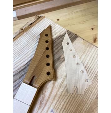 Фрезеровка грифа для Бас-гитары-23