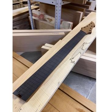 Фрезеровка грифа для Бас-гитары-35