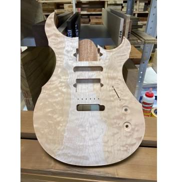 Фрезеровка корпуса электро / бас-гитары-2