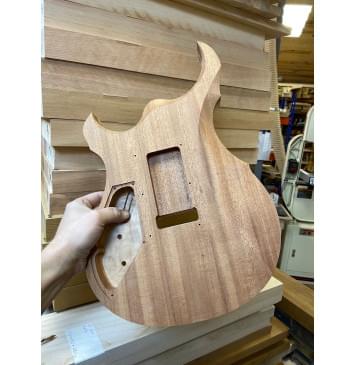 Фрезеровка корпуса электро / бас-гитары-3