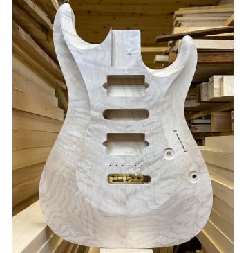 Фрезеровка корпуса электро / бас-гитары-12