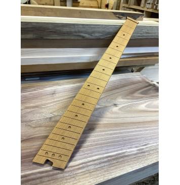 Фрезеровка накладки для гитары-36