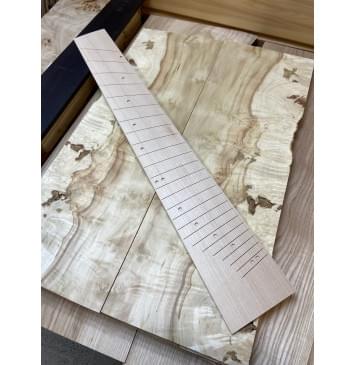 Фрезеровка накладки для гитары-43