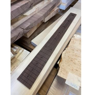 Фрезеровка накладки для гитары-45