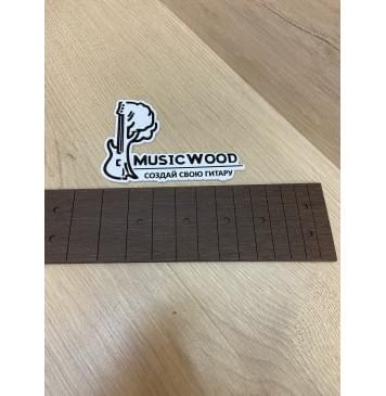 Фрезеровка накладки для гитары-103