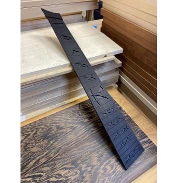 Фрезеровка накладки для гитары-105