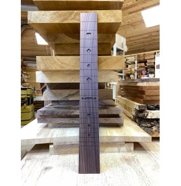 Фрезеровка накладки для гитары-107