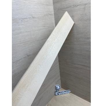 Клён Белый заготовка накладки для бас-гитары Радиал АА 8х80х745 мм-6