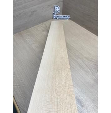 Клён Белый заготовка накладки для бас-гитары Радиал АА 8х80х745 мм-9